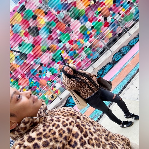 Leopard faux fur jacket - Picture 8 of 10